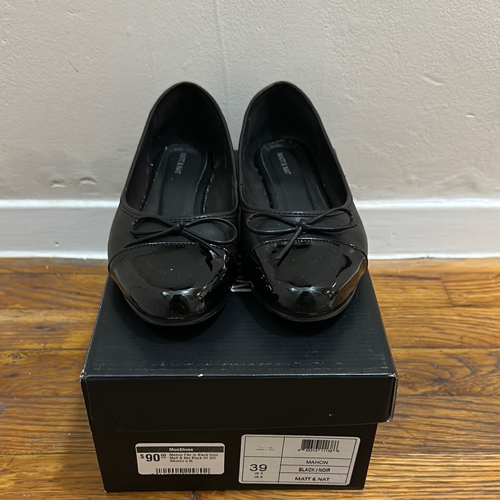 Matt & Nat Black Flats